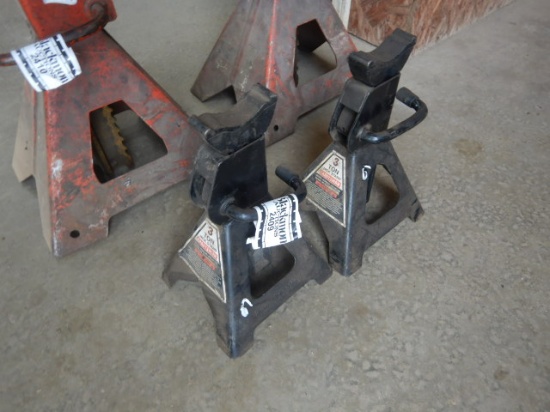 (2) 3 TON JACK STANDS