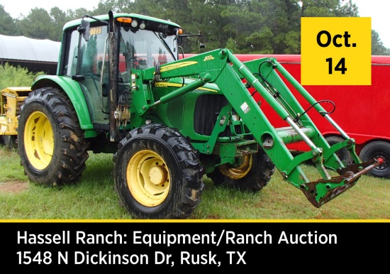 HASSELL RANCH: EQUIPMENT/RANCH AUCTION
