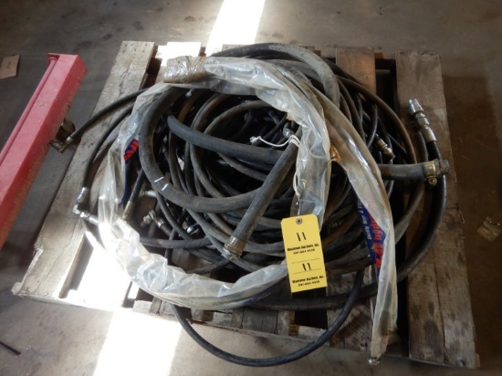 LOT WITH HYDRAULIC HOSE