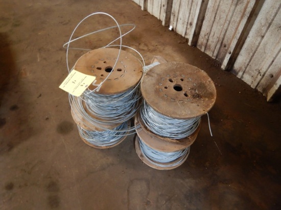 (5) SPOOLS OF ELECTRIC FENCE WIRE