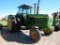 JOHN DEERE 4555 TRACTOR,  CAB, AC, HEAT, Q HITCH, TRIPLE HYDRAULICS, 1000 P