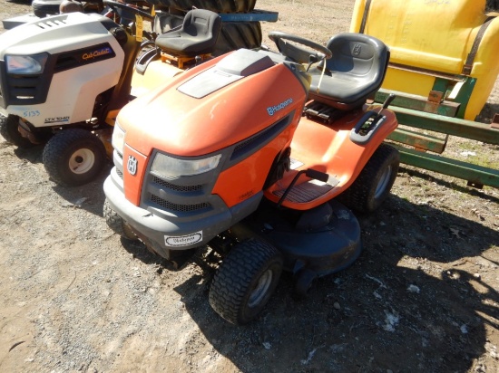 HUSQUAVARNA YTH20K46 RIDING LAWN MOWER,  46" CUT, S# 062907A024891