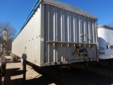 1980 WILSON HOPPER BOTTOM TRAILER,  60