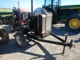 PERKINS 4 CYLINDER POWER UNIT,  TRAILER MOUNTED, S# U211391X