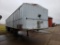 40' FLAT BOTTON GRAIN TRAILER  TANDEM AXLE, SPRING RIDE, DAYTON WHEELS, ROL