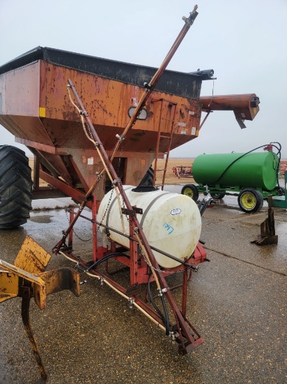 3PT SPRAY RIG  30" BOOM, 100 GALLON TANK,