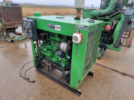 JOHN DEERE 239D 4 CYLINDER POWER UNIT S# 625077