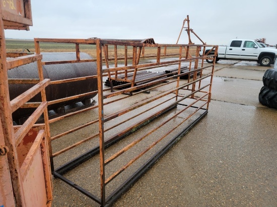 (2) CALF ROPING CHUTES