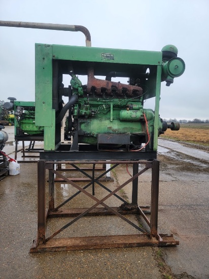JOHN DEERE POWER UNIT  6 CYLINDER , DOES RUN