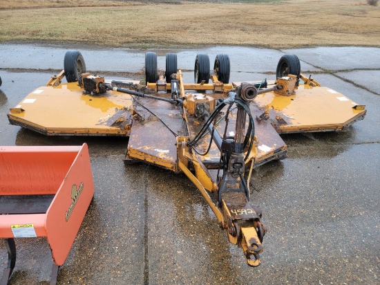 2005 WOODS 3180 CAT3 SERIES BATWING MOWER  540 PTO, AIRPLANE TIRES, S# 1015