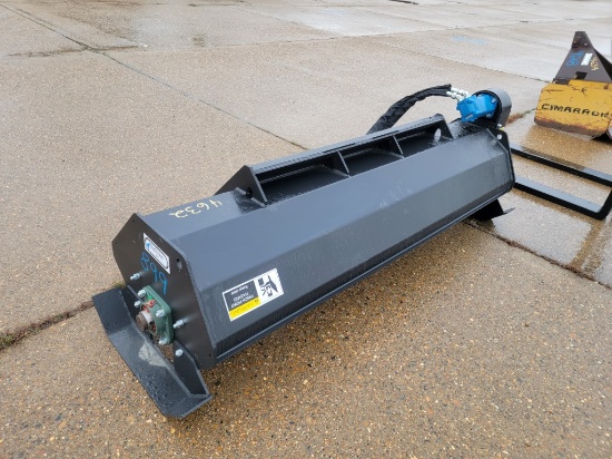 GREAT BEAR 72" SKID STEER QUICK ATTACH ROTARY TILLER