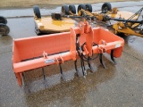 LAND PRIDE HR2572 BOX BLADE  WITH SWCARFIRES, 3PT HITCH, HYDRAULIC LEVELING