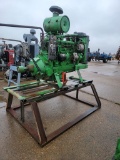 JOHN DEERE 6404 6 CYLINDER POWER UNIT  STAND MOUNTED S# 8113
