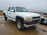 2002 CHEVROLET LS PICKUP TRUCK 289000+/-MILES  6.0 GAS, AUTO, PW, PL, 4WD,