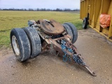 SINGLE AXLE TRUCK TRAILER DOLLY  5TH WHEEL, AIR BRAKES, AIR RIDE, 295/75R22