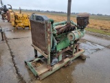 JOHN DEERE 6 CYLINDER POWER UNIT DIESEL ENGINE S# 571CB