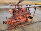 ANTIQUE 4 CYLINDER CASE GAS POWERED POWER UNIT