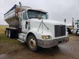 2002 INTERNATIONAL 9400 I CAB AND CHASSIE  16FT ADAMS STAINLESS BED, CAT EN