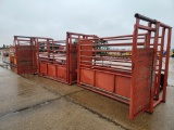 (3) RODEO BUCKING CHUTE