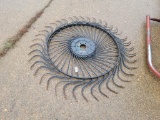 (2) HAY WHEELS