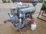 DUETZ DIESEL POWER UNIT  6 CYLINDER, NEW RINGS, ONE NEW ROD AND PISTON,
