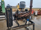 NATURAL GAS POWER UNIT ON STAND  350 V8,