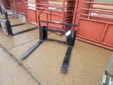 PALLET FORKS FOR SKID STEER QUICK ATTACH