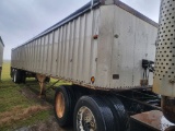 1967 LUFKIN FLATBOTTOM GRAIN TRAILER  60