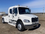 2007 FREIGHTLINER M2 WESTERN HAULER STYLE TRUCK TRACTOR  4 DOOR, MECEDES DI