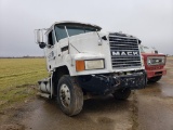 1995 MACK CH613 TRUCK TRACTOR FRONT CLIP  MACK E7-427 DIESEL, NO TRANSMISSI