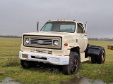 1978 CHEVROLET C60 TRUCK TRACTOR, N/A  GM 366 GAS ENGINE, 5 + 2 SPEED, SING