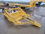 DIRT PAN  6' WIDE, ABOUT A 12 YARD CAPACITY, HYDRAULIC LIFT, PULL TYPE,