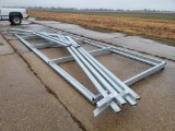 PORTABLE BUILDING FRAME  27X24X8 GALVANIZED FRAME