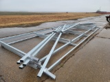 PORTABLE BUILDING FRAME  27X24X8 GALVANIZED FRAME