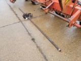 8' DISK AXLE WITH NEW/UNUSED BEARING ASSEMBLE