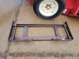 HEAVY DUTY QUICK ATTACH ADAPTER PLATE FOR SKID STEER HITCH