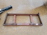 HEAVY DUTY QUICK ATTACH ADAPTER PLATE FOR SKID STEER HITCH