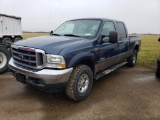 2004 FORD F250 SUPER DUTY CREW CAB TRUCK 160,583+/-MILES SHOWING  FORD DIES