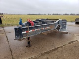 2005 BEHNHIE SPRAY RIG HAULING TRAILER,  TANDEM AXLE, PINTAIL HITCH, DUEL W
