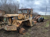 1970 JEEP MILITARY CAB & CHASSIS,  6X6, DIESEL ENGINE, 5 SPEED, **FRAME BRO