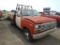 1985 FORD F-350 FLATBED TRUCK, shows 87,670+ mi,  DIESEL, 6-SPEED, DUALS, 9