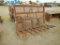 HOMEMADE ROCK RAKE,  ? FOR FRONT END LOADER ?