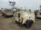 INGERSOLL RAND L6 PORTABLE LIGHT PLANT, shows 5,220+ hrs,  KUBOTA DIESEL