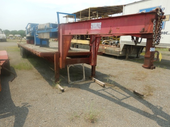 STARLITE TRAILER,  GOOSENECK, 32' X 96", TANDEM AXLE, SPRING RIDE, 16" TIRE