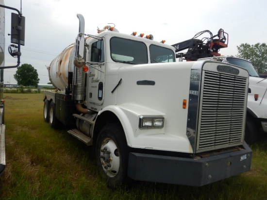 1986 FREIGHTLINER VACUUM TRUCK, 972,946+ mi,  CAT 3406E DESEL, 9 SPEED, HYD