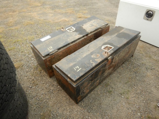 (2) TOOLBOXES