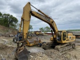 JOHN DEERE 370 EXCAVATOR, 12,000+ hrs,  EROPS, PILOT CONTROLS, GP BUCKET S#