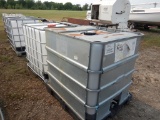 (2) PLASTIC TOTES,  300-GAL