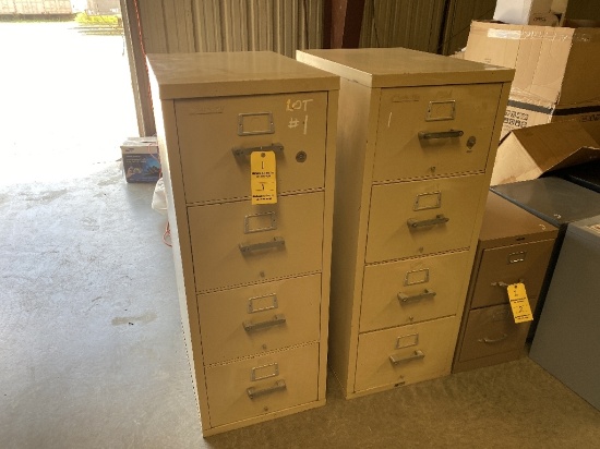 (2) PROTECTALL FILE CABINETS,  FIREPROOF