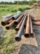 LOT OF ASSORTED VARIOUS SIZE SCRAPE PIPE